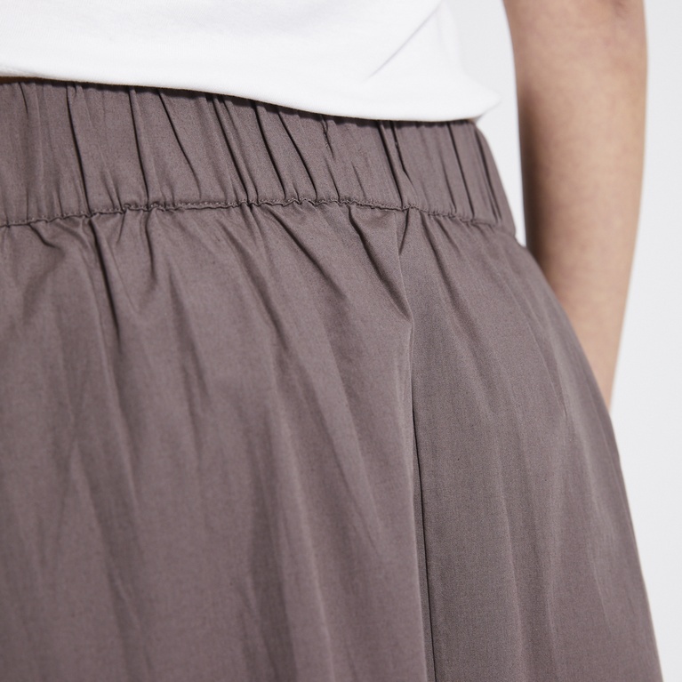 Poplin skirt "Karin" Dk Beige